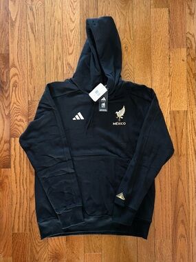 Mexico FMF DNA Adidas Hoodie Size Large NEW